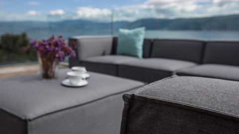 Toft Outdoor Fabric Corner Lounge 4