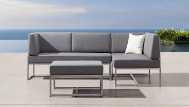 Element Five Ways Outdoor Stainless Steel Lounge System