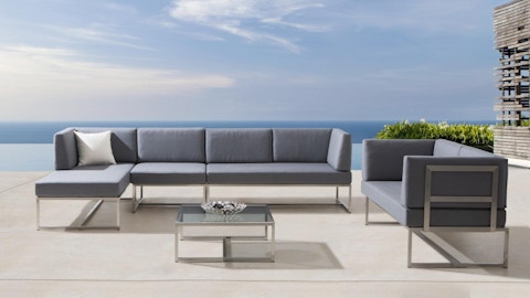 Element Seven Ways Outdoor Stainless Steel Lounge System 16 Thumbnail