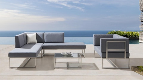 Element Seven Ways Outdoor Stainless Steel Lounge System 16 Thumbnail