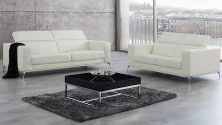 Club Leather Sofa Suite 3 + 2