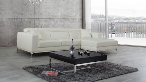 Club Leather Chaise Lounge Option A 4