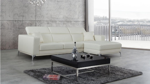 Club Leather Chaise Lounge Option A 5