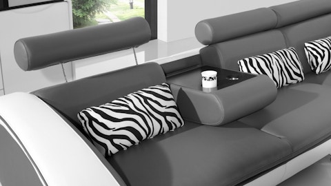 Carmel Leather Chaise Lounge Option C 9 Thumbnail