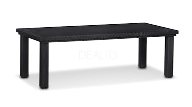 Letizia Outdoor Wicker Dining Table Eight Seater