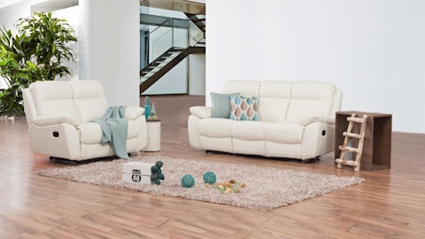 Berkeley Fabric Recliner Sofa Suite 3 + 2 4 Thumbnail