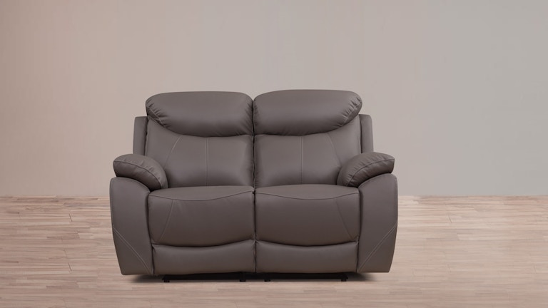 Brighton Leather Recliner Two Seater Sofa