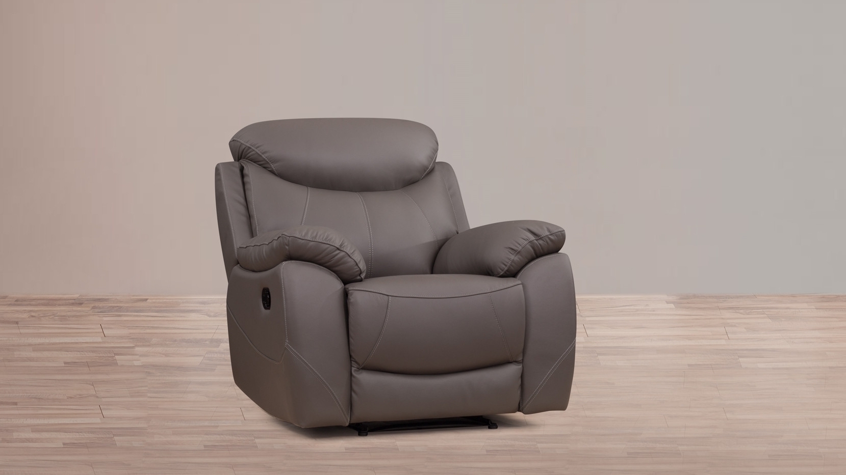 Brighton Fabric Recliner Armchair 3 Thumbnail