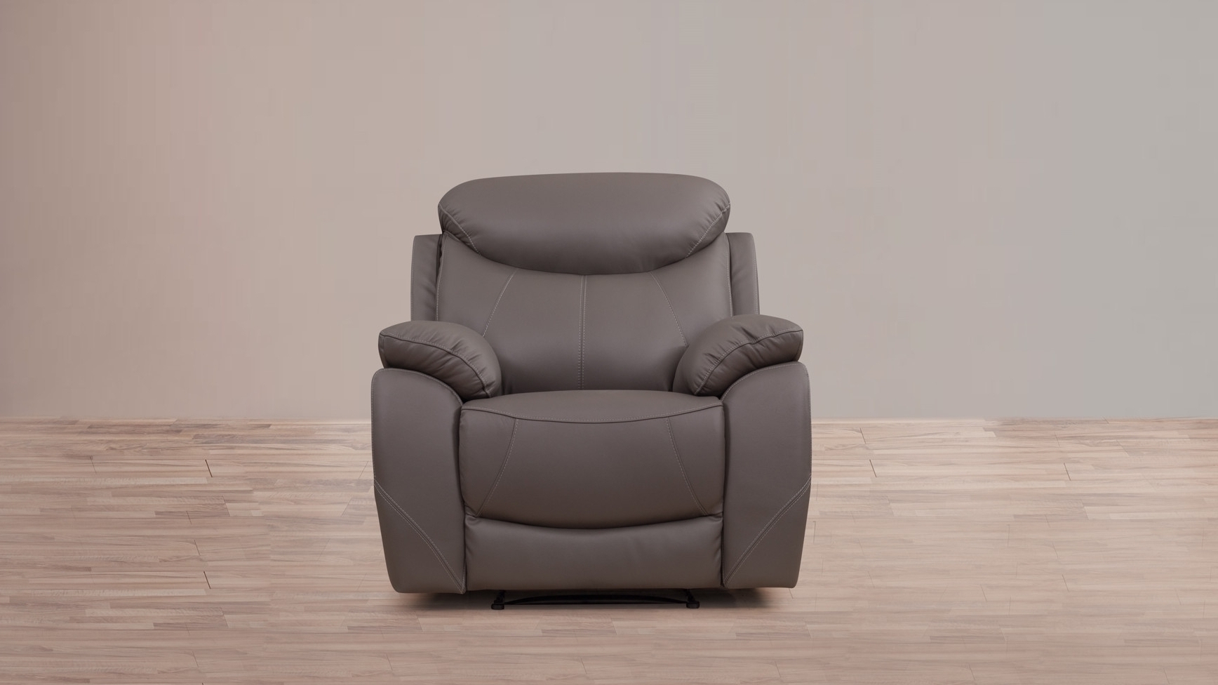 Brighton Leather Recliner Armchair 3 Thumbnail
