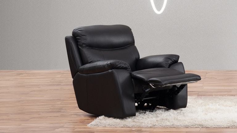 Balmoral Leather Recliner Armchair