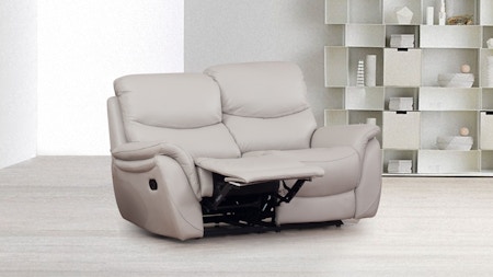 Richmond Leather Recliner Two Seater Sofa