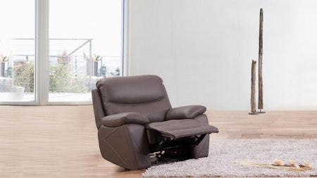 Chelsea Leather Recliner Armchair