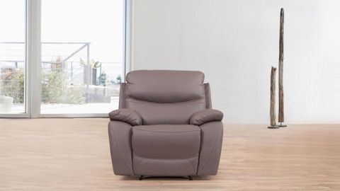 Chelsea Leather Recliner Armchair 3 Thumbnail
