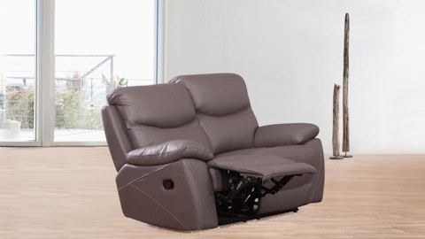 Chelsea Leather Recliner Two Seater Sofa 4