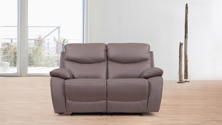 Chelsea Leather Recliner Two Seater Sofa