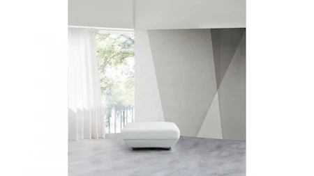 Lexington Leather Ottoman 100x100x45