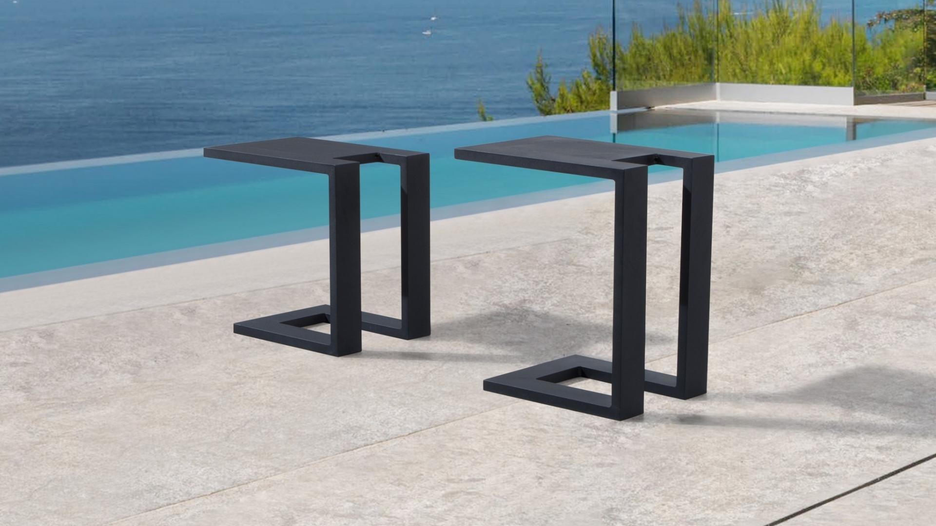 Noosa1 Outdoor Aluminium Side Table Lavita Outdoor