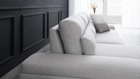 Karina Fabric Chaise Lounge Gray 6