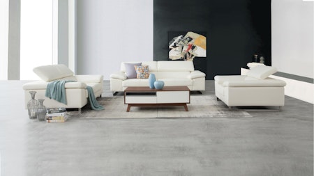 Boston Leather Sofa Suite 3 + 2 + 1