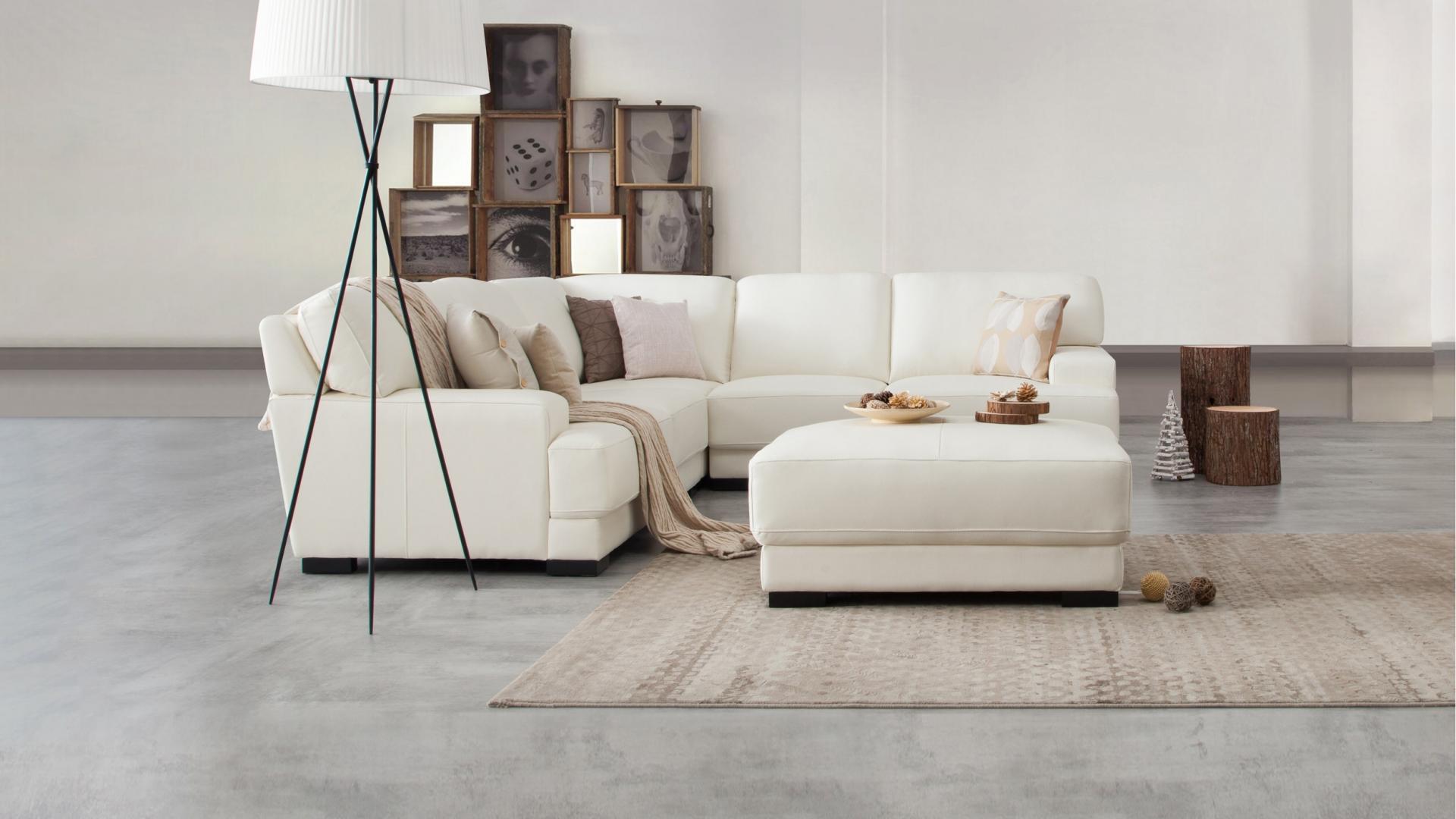 Volante Leather Corner Lounge Option A 3 Thumbnail