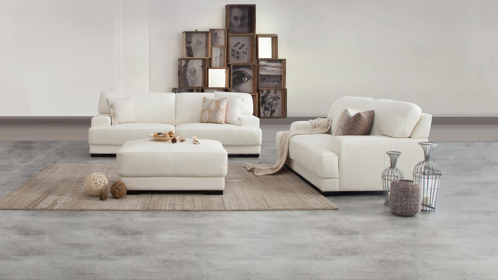Volante Leather Sofa Suite 3 + 2 7 Thumbnail