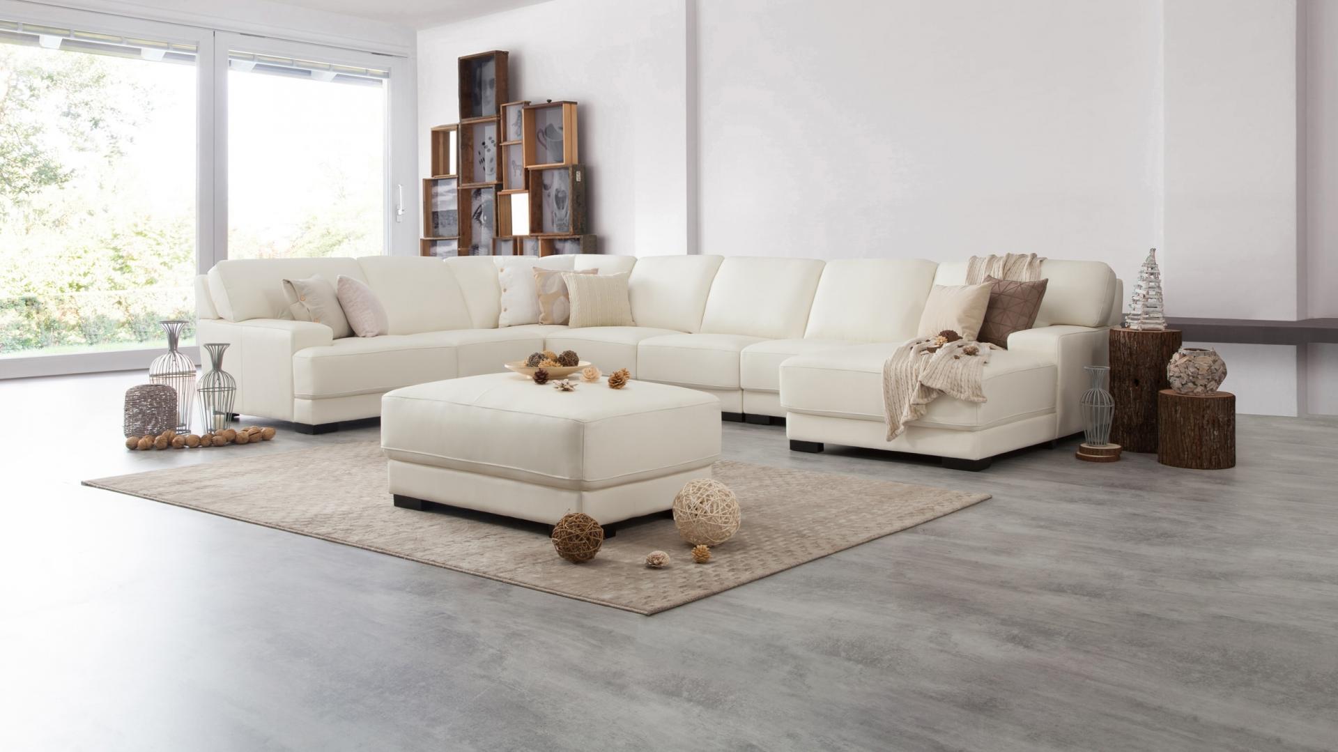 Volante Leather Modular Lounge Option B 5 Thumbnail