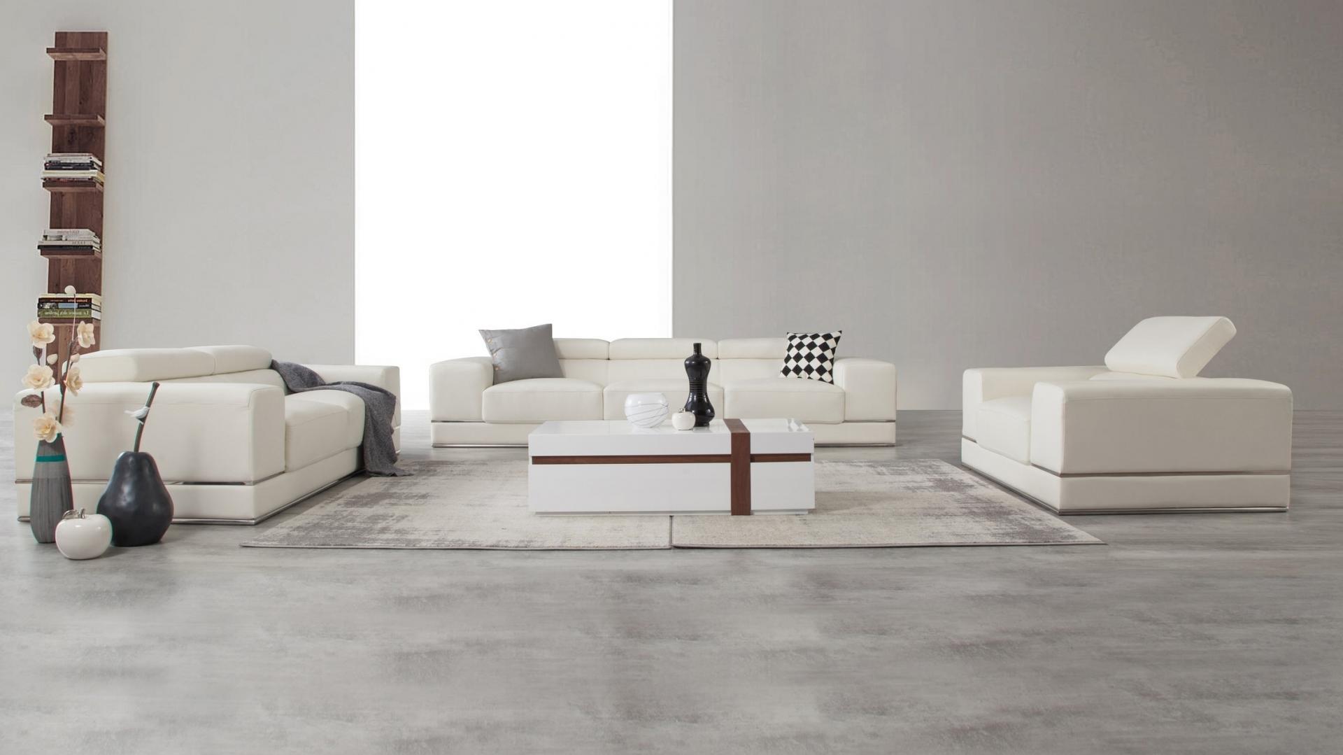 Napoleon Leather Sofa Suite 3 + 2 + 1 5 Thumbnail