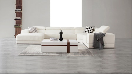 Napoleon Leather Modular Lounge Option C
