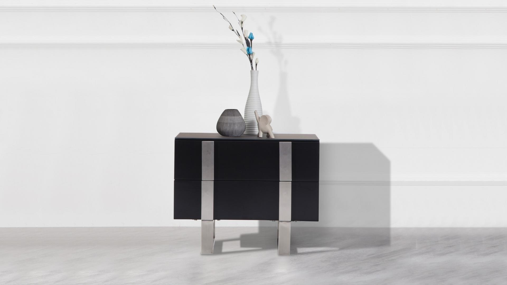 SHANGHAI Side Table (Finish Colour-black Matte - SKU742783) 1