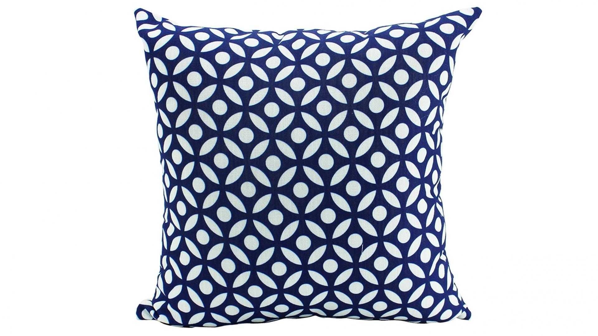 Tranquil Navy Cushion 45x45cms
