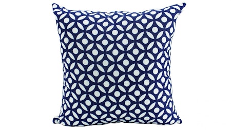 Tranquil Navy Cushion 45x45cms