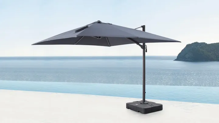 Sanctuary Ash Outdoor Cantilever Umbrella