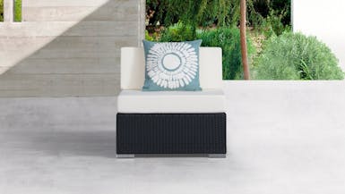 Moda Outdoor Wicker Armless Module