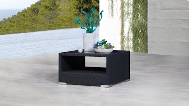 Moda Outdoor Wicker Square Coffee Table