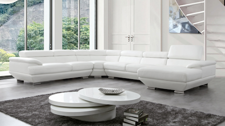 Lexington Leather Modular Lounge Option A