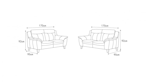 Charles Leather Sofa Suite 2 + 2 6 Thumbnail