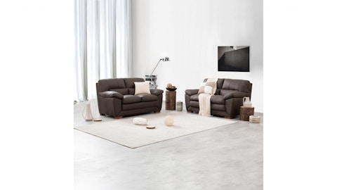 Louis Leather Sofa Suite 2 + 2 4 Thumbnail