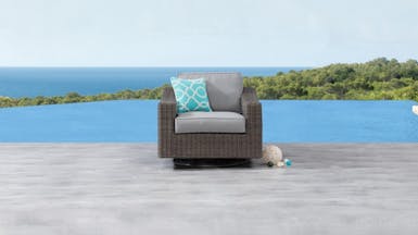 Canyon Outdoor Wicker Rocker Chair