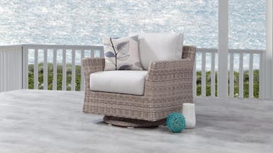 Savannah Outdoor Wicker Rocker Chair