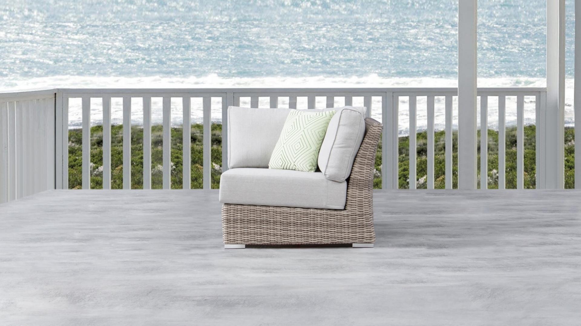 Savannah Outdoor Wicker Corner Module 5 Thumbnail