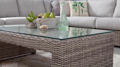 Savannah Outdoor Wicker L Shaped Lounge With Armchair 7 Thumbnail