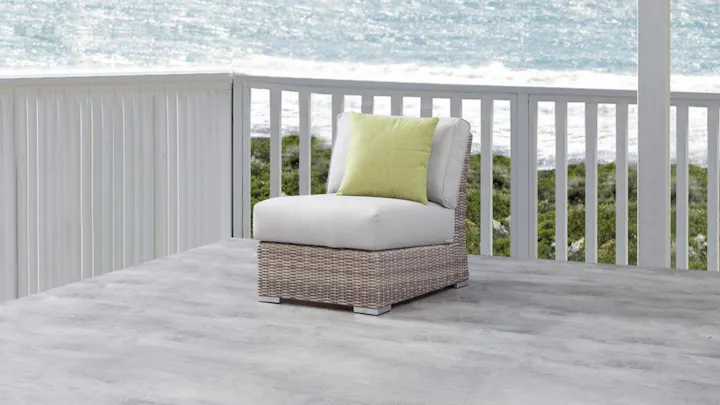 Savannah Outdoor Wicker Armless Module