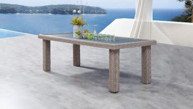 Savannah Outdoor Wicker Dining Table
