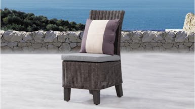 Canyon Outdoor Wicker Dining Chair Set of Two