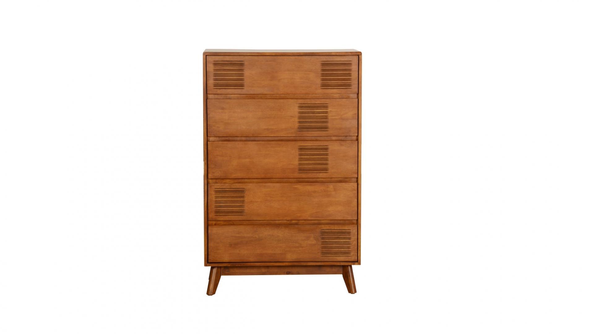 NEW DELHI Tallboy (Wood Finish-walnut - SKU742938) 1