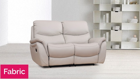Richmond Fabric Recliner Two Seater Sofa 1
