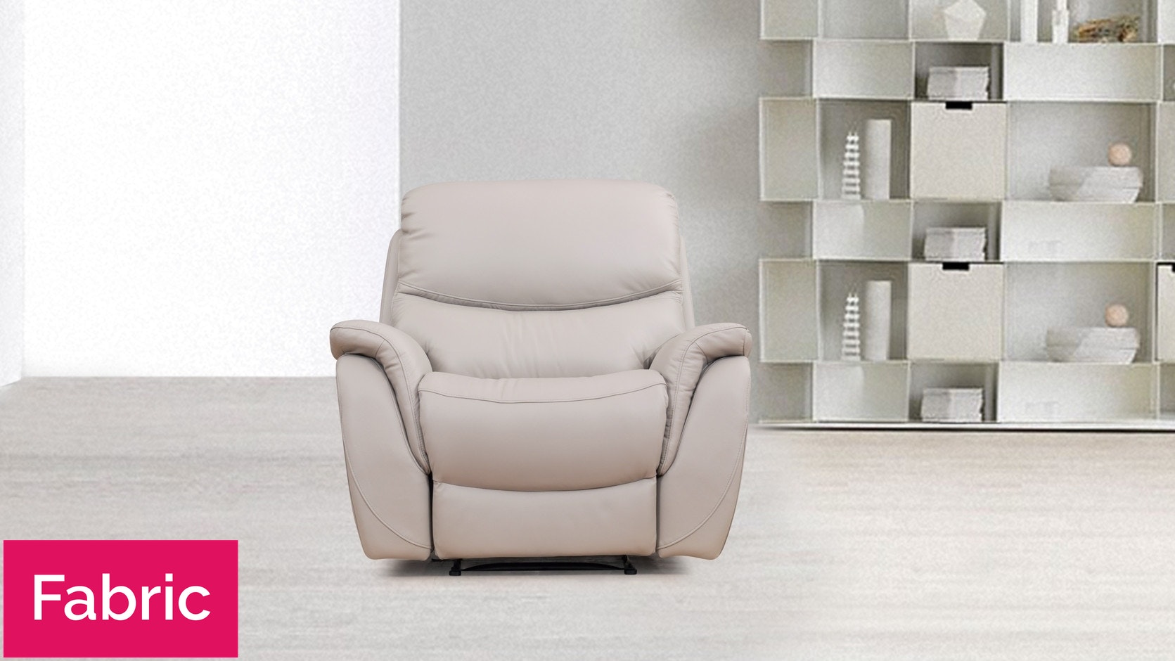 Richmond Fabric Recliner Armchair 4 Thumbnail