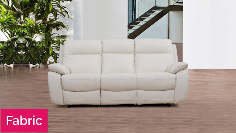 Berkeley Fabric Recliner Three Seater Sofa
