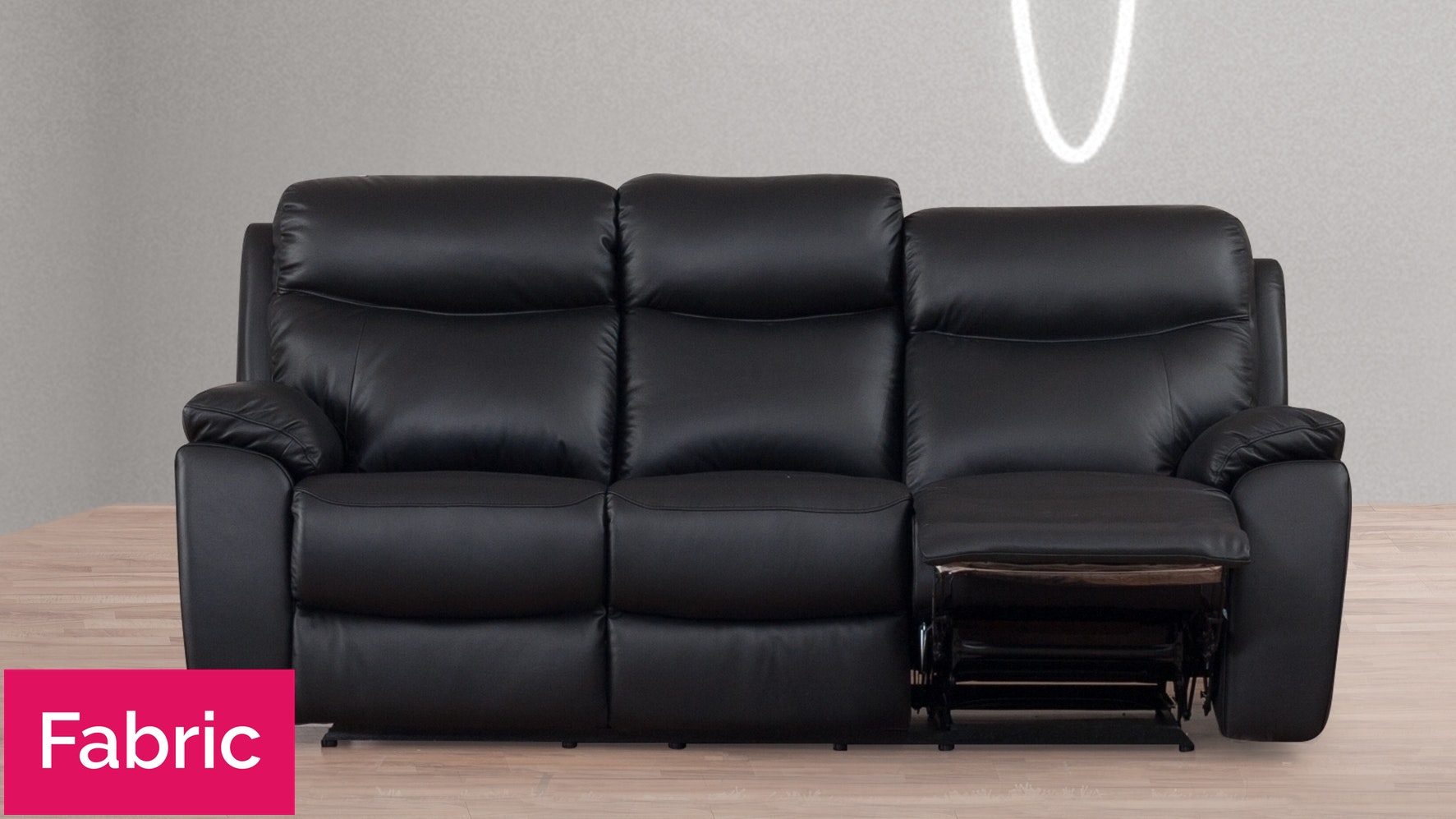 Balmoral Fabric Recliner Three Seat Sofa 2 Thumbnail