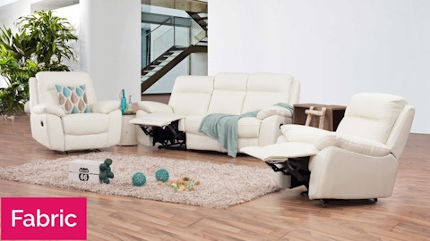Berkeley Fabric Recliner Sofa Suite 3 + 1 + 1 3